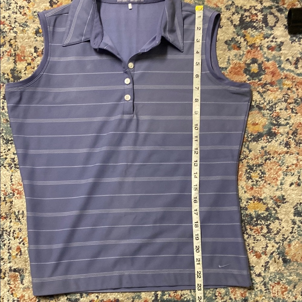 NIKE GOLF Womens Sleeveless Top Polo - Picture 7 of 10